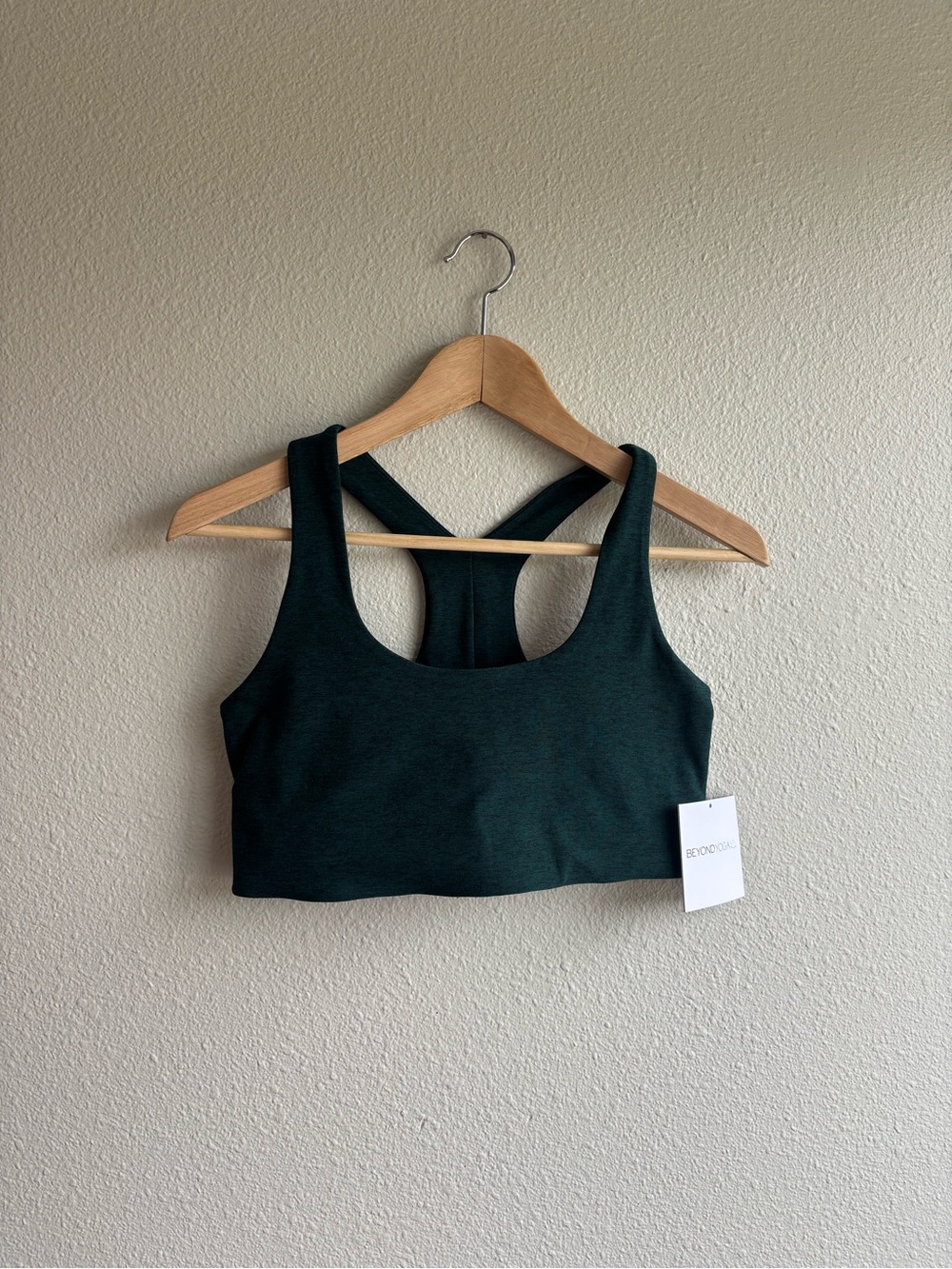 Dark Green Sports Bra